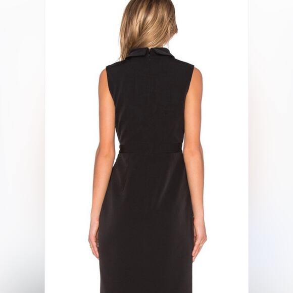 Finders Keepers Black Tailored Midi Dress size small - Picture 3 of 10